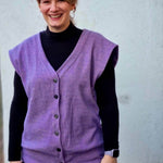 Schnittmuster Oversize Pullunder, Weste BRUNA (34-60) : - Sewando