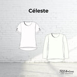 Schnittmuster Damen Shirt Celéste Gr. 34-54 - Oversize - Sewando
