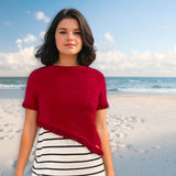 Schnittmuster Damen Shirt Frauke Größe 34-54 asymetrisch - Sewando