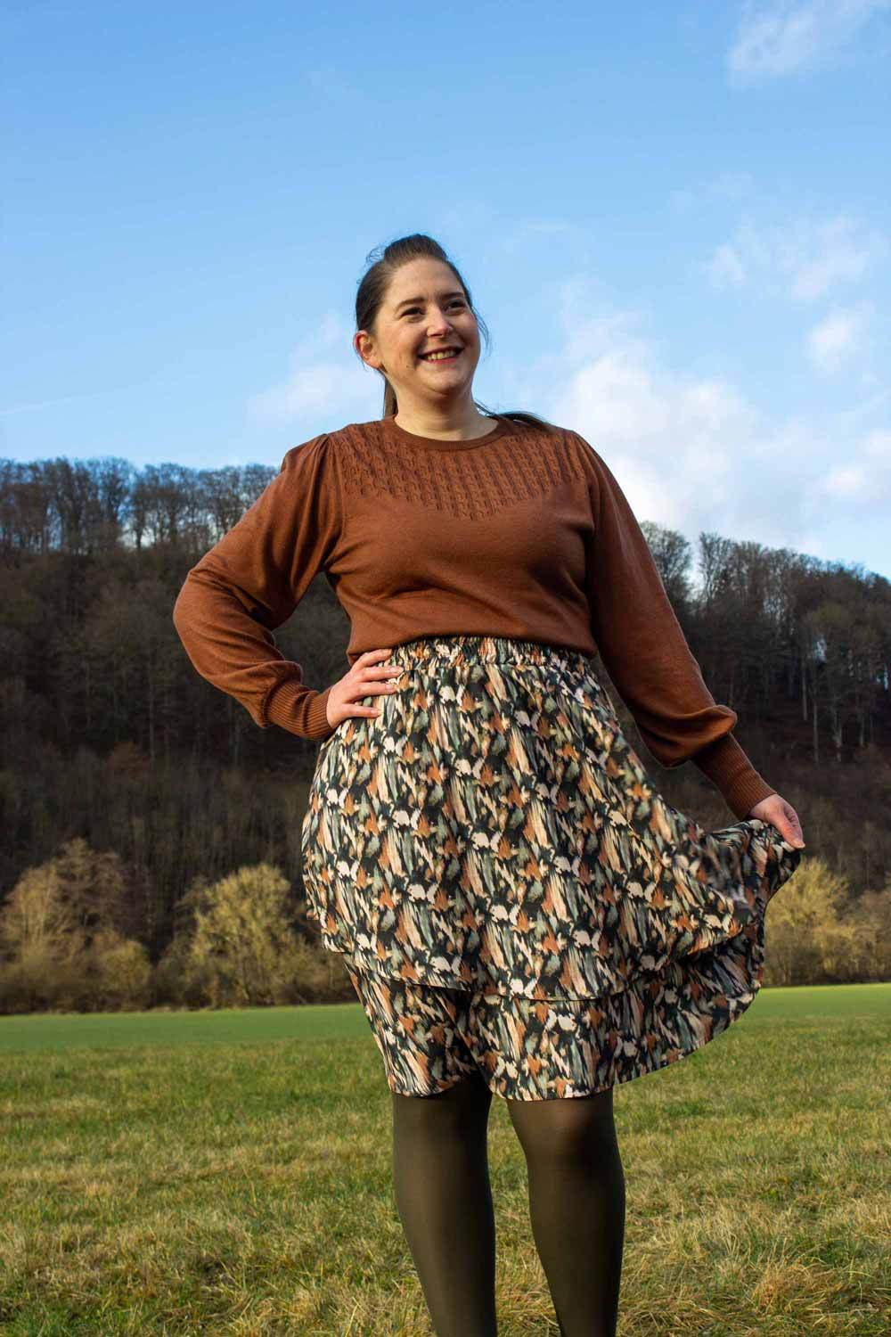 Schnittmuster Shirt/Rock/Kleid „Zeit zu Tanzen“ Damen Gr. 32 - 50 - Sewando