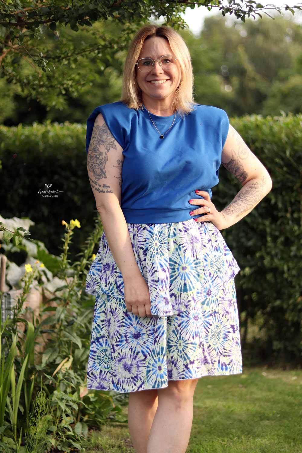 Schnittmuster Shirt/Rock/Kleid „Zeit zu Tanzen“ Damen Gr. 32 - 50 - Sewando