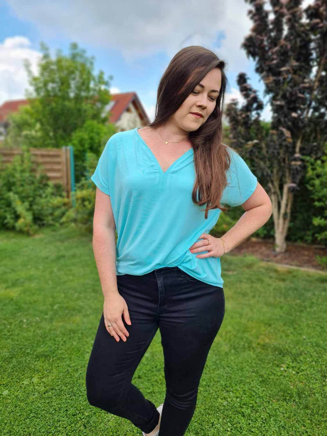 Schnittmuster Shirt „Locker und leicht“ Damen Gr. 32 - 62 - Sewando