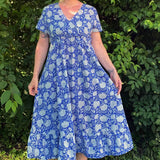 Schnittmuster Maxikleid Kleid MARINGA (34-46) : - Sewando