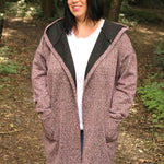 Schnittmuster Wollmantel Strickmantel DOMINGO (34-58) : - Sewando