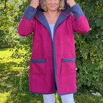 Schnittmuster Wollmantel Strickmantel DOMINGO (34-58) : - Sewando