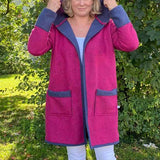 Schnittmuster Wollmantel Strickmantel DOMINGO (34-58) : - Sewando