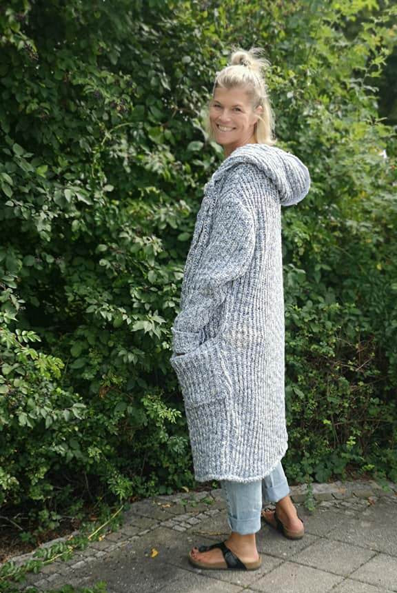 Schnittmuster Wollmantel Strickmantel DOMINGO (34-58) : - Sewando