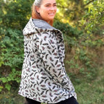 Schnittmuster Wollmantel Strickmantel DOMINGO (34-58) : - Sewando