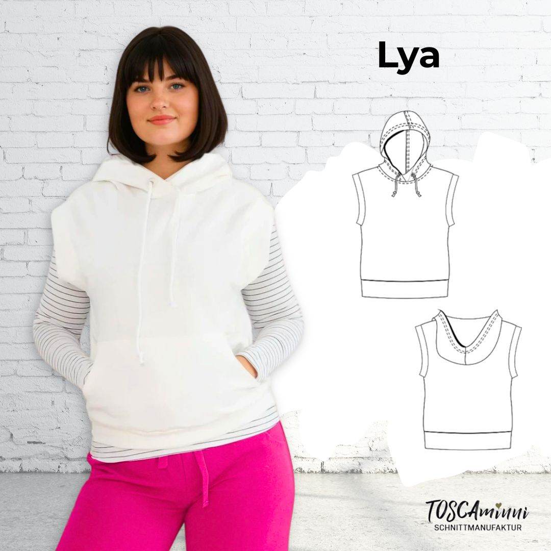 Schnittmuster Sweater Lya Gr. 34-54 - Sewando