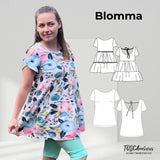 Schnittmuster Damen Tunika Blomma Gr. 34-54 - Sewando