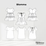 Schnittmuster Damen Tunika Blomma Gr. 34-54 - Sewando
