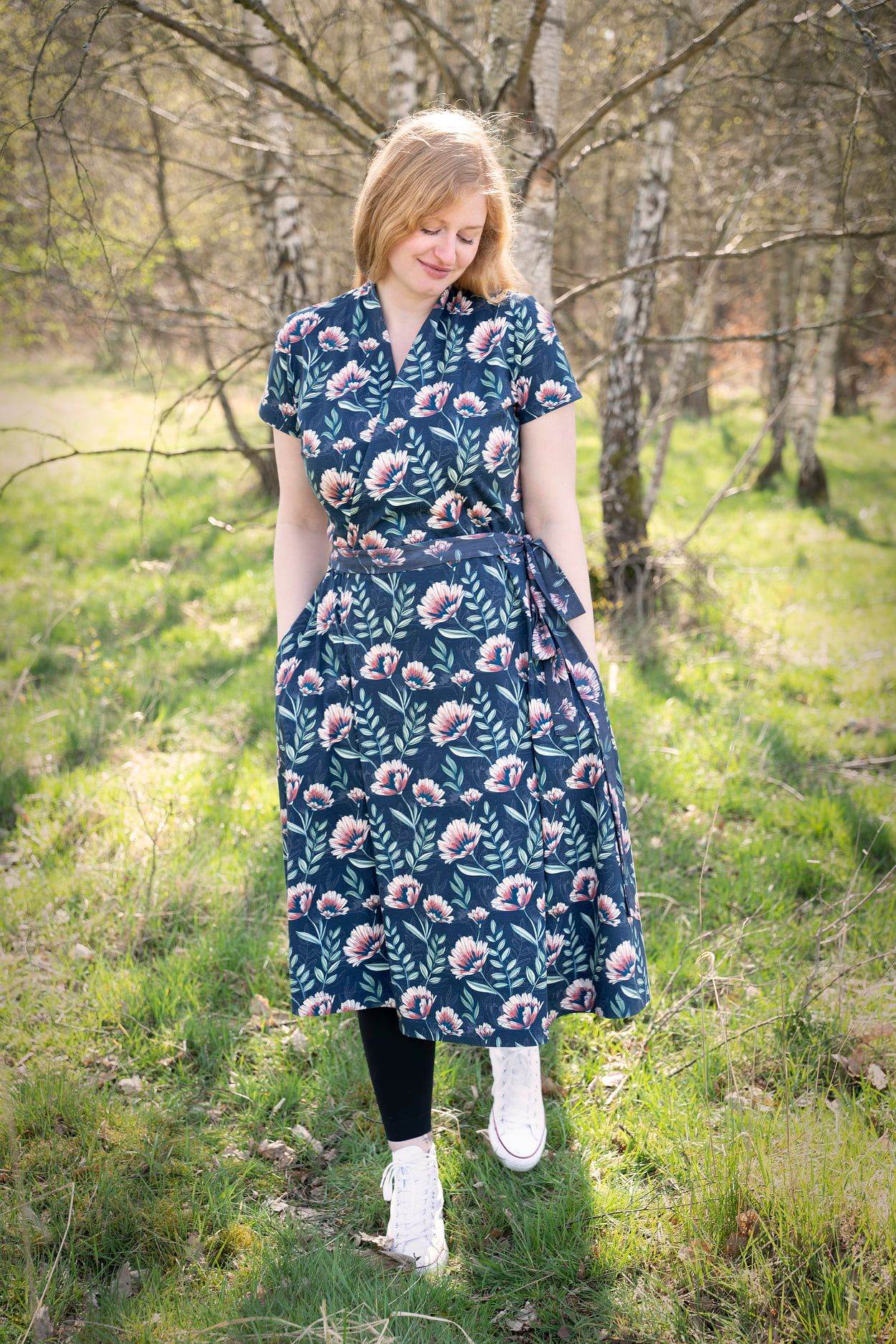 Schnittmuster Wickelkleid AURORA (34-56) : - Sewando