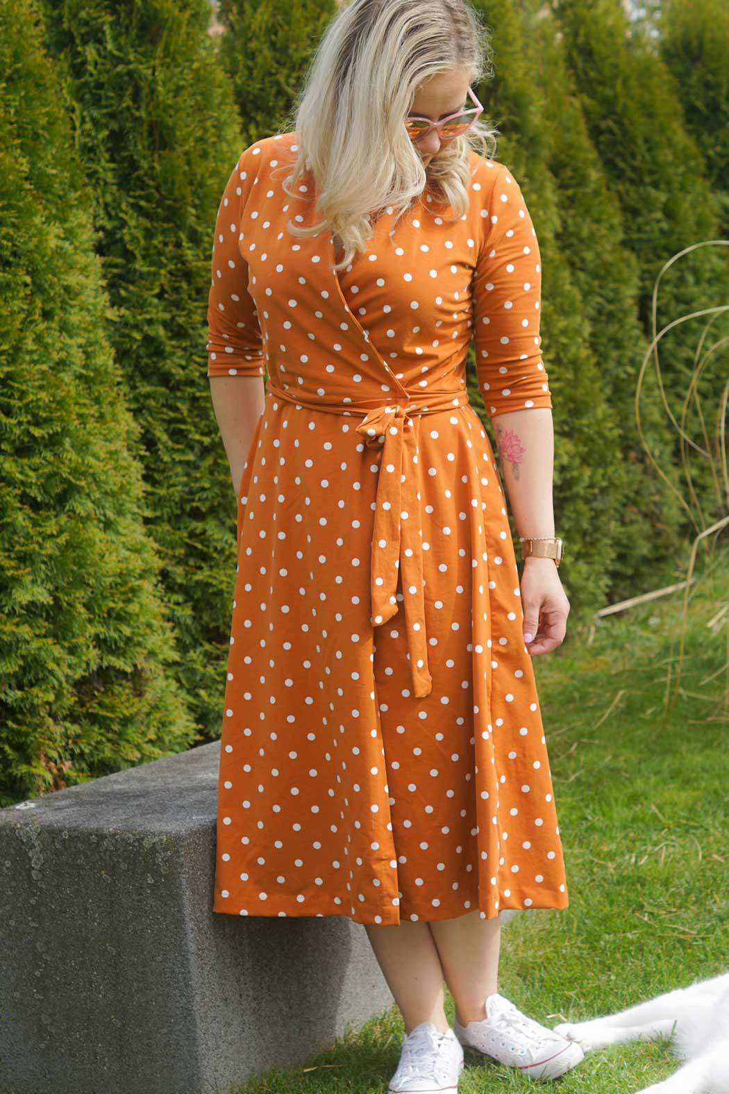 Schnittmuster Wickelkleid AURORA (34-56) : - Sewando