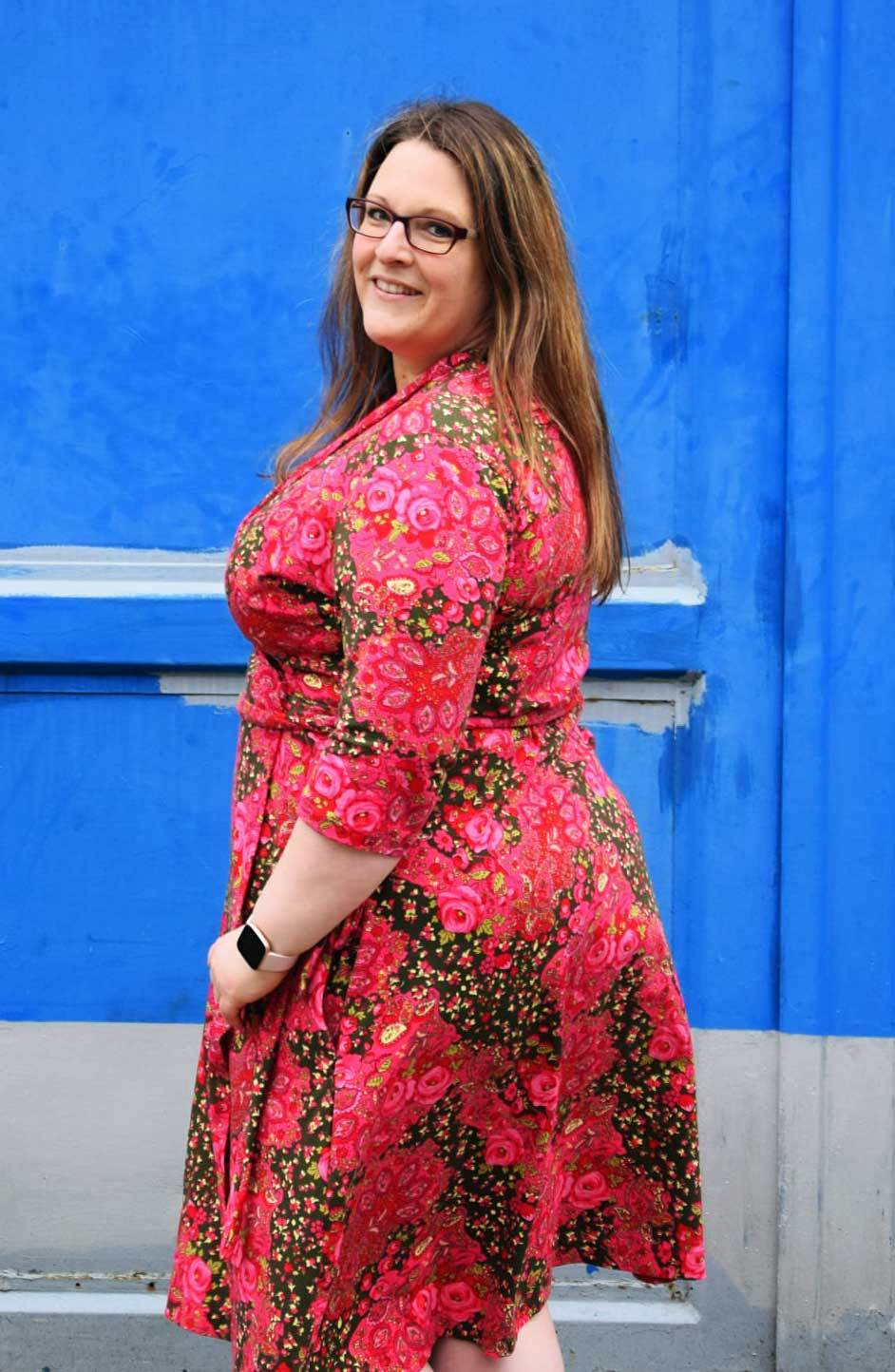 Schnittmuster Wickelkleid AURORA (34-56) : - Sewando