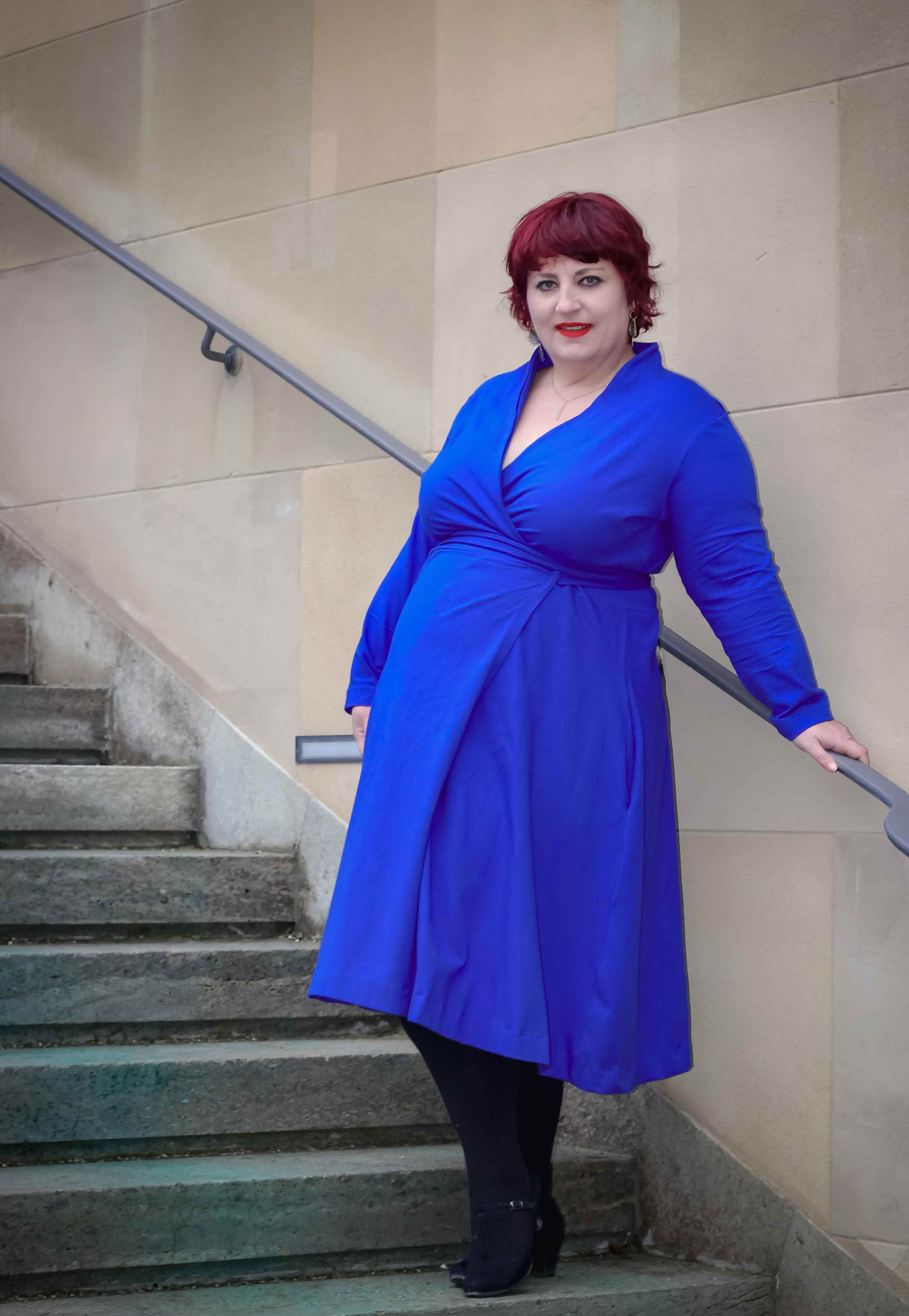Schnittmuster Wickelkleid AURORA (34-56) : - Sewando