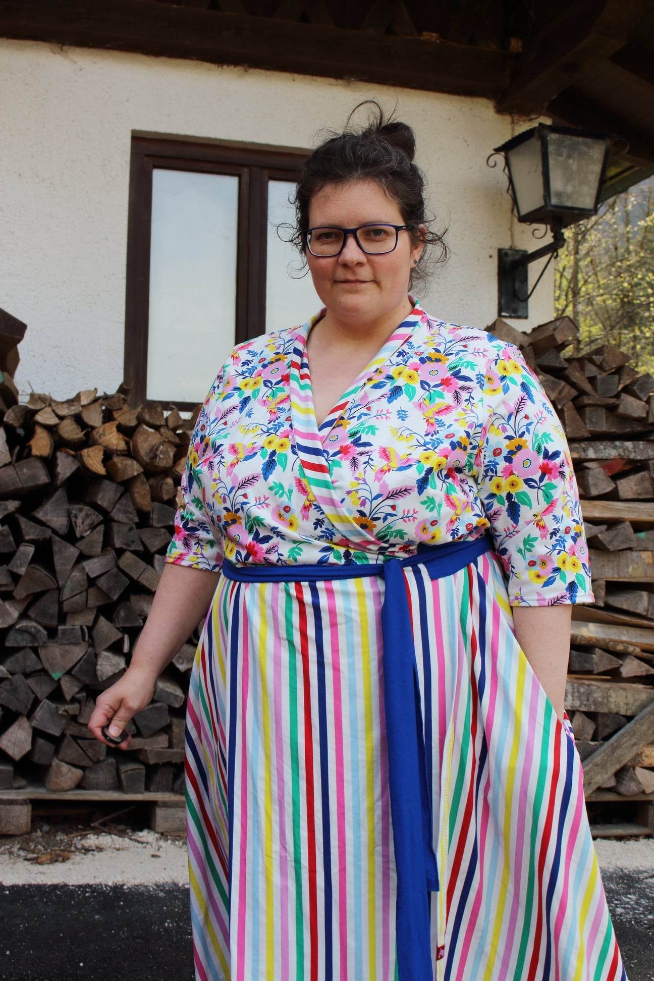 Schnittmuster Wickelkleid AURORA (34-56) : - Sewando