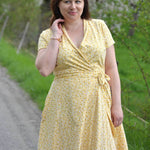 Schnittmuster Wickelkleid AURORA (34-56) : - Sewando