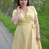 Schnittmuster Wickelkleid AURORA (34-56) : - Sewando