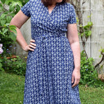 Schnittmuster Wickelkleid AURORA (34-56) : - Sewando