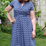 Schnittmuster Wickelkleid AURORA (34-56) : - Sewando