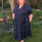 Schnittmuster Wickelkleid AURORA (34-56) : - Sewando