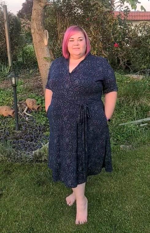Schnittmuster Wickelkleid AURORA (34-56) : - Sewando