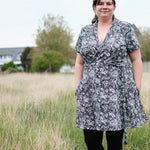 Schnittmuster Wickelkleid AURORA (34-56) : - Sewando