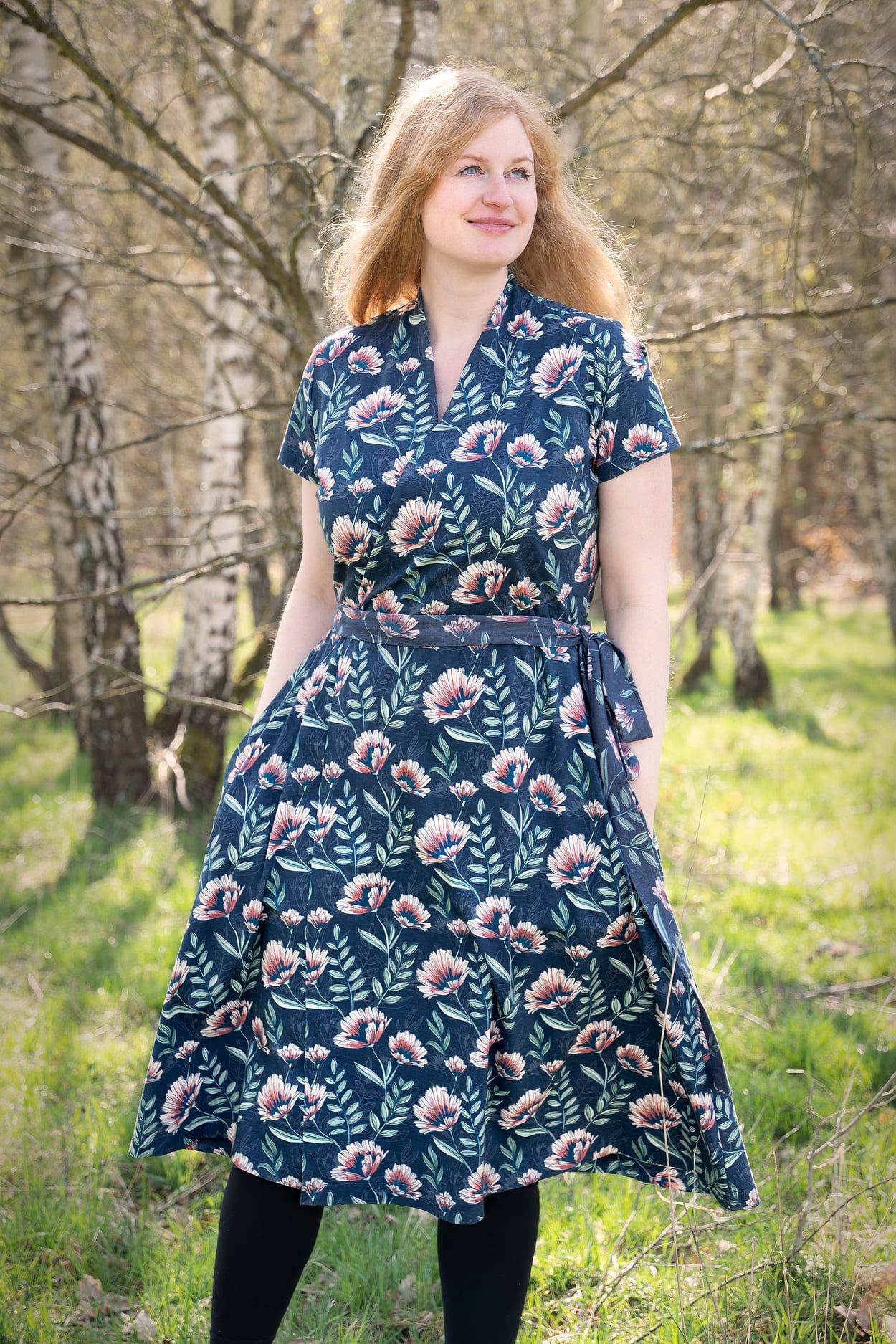 Schnittmuster Wickelkleid AURORA (34-56) : - Sewando
