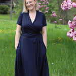 Schnittmuster Wickelkleid AURORA (34-56) : - Sewando