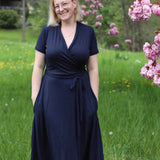 Schnittmuster Wickelkleid AURORA (34-56) : - Sewando