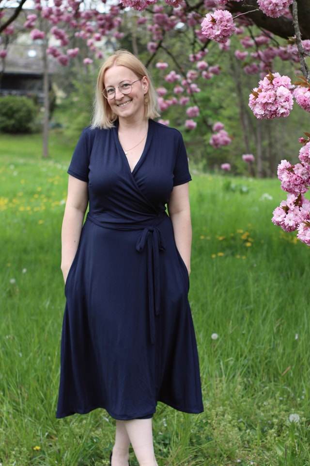 Schnittmuster Wickelkleid AURORA (34-56) : - Sewando