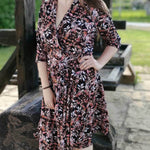 Schnittmuster Wickelkleid AURORA (34-56) : - Sewando