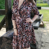 Schnittmuster Wickelkleid AURORA (34-56) : - Sewando