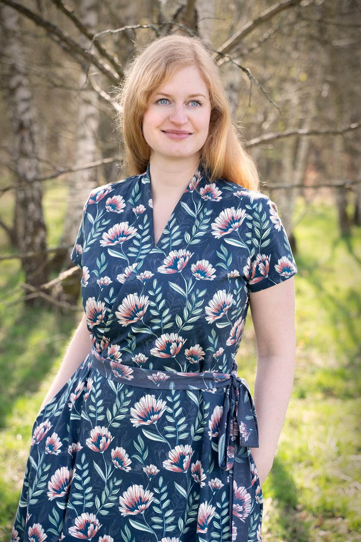 Schnittmuster Wickelkleid AURORA (34-56) : - Sewando
