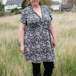 Schnittmuster Wickelkleid AURORA (34-56) : - Sewando