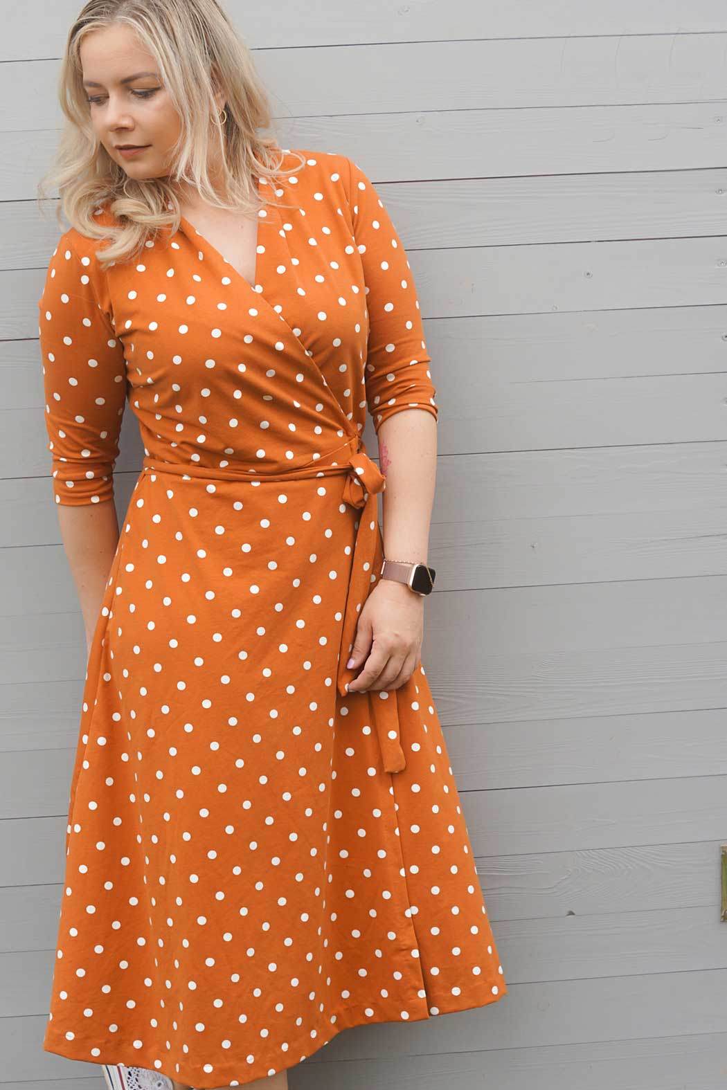 Schnittmuster Wickelkleid AURORA (34-56) : - Sewando