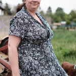 Schnittmuster Wickelkleid AURORA (34-56) : - Sewando