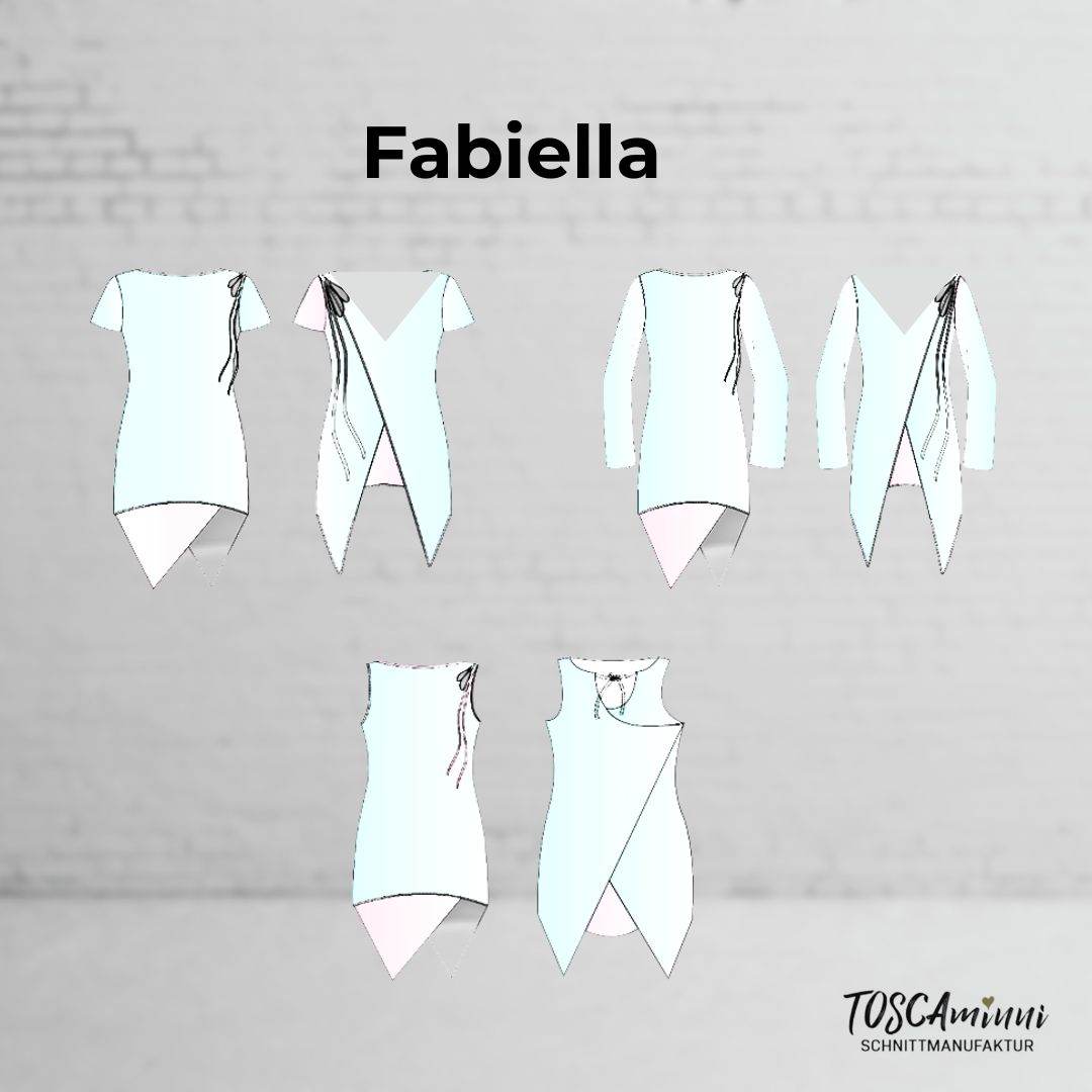 Schnittmuster Damen Shirt Fabiella Gr. 34-54 - Sewando