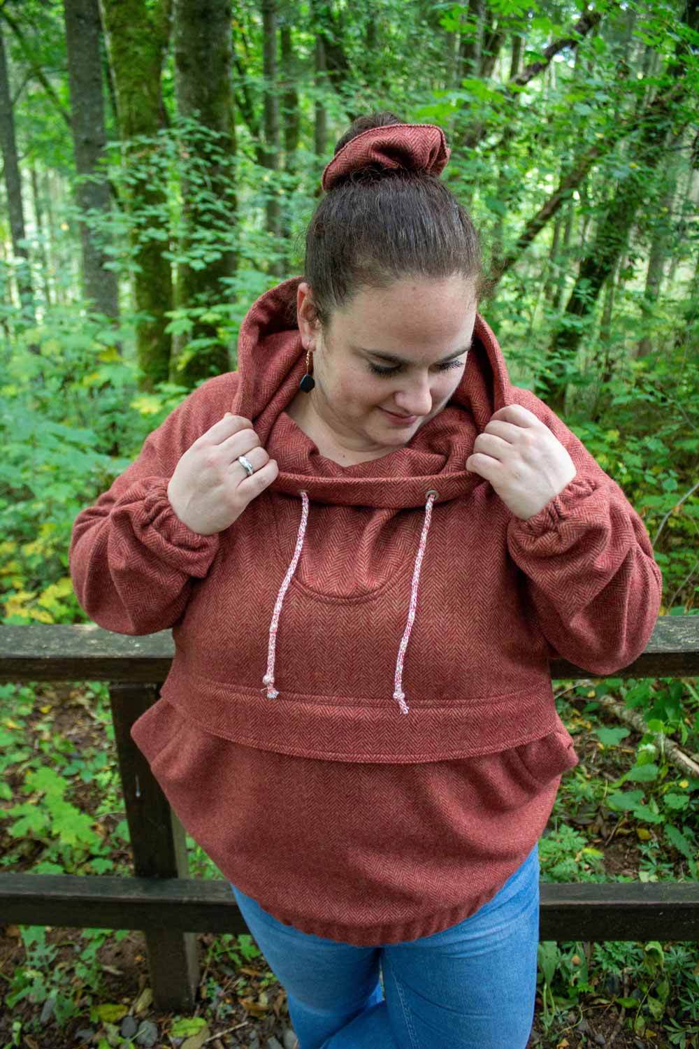 Schnittmuster Windbreaker „Flüstern des Waldes“ Damen Gr. 32 - 62 - Sewando