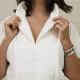 Schnittmuster Bluse Gilla | kurzarm mit Kragen | Leinen - Sewando
