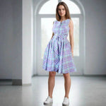 Schnittmuster Damen Kleid Monika Gr. 34-54 A4-/Großformat-Datei - Sewando