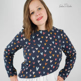 Schnittmuster Damen Shirt Frauke Größe 34-54 asymetrisch - Sewando