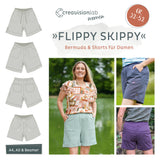 Schnittmuster Damenshorts "Flippy Skippy" Gr. 32-52