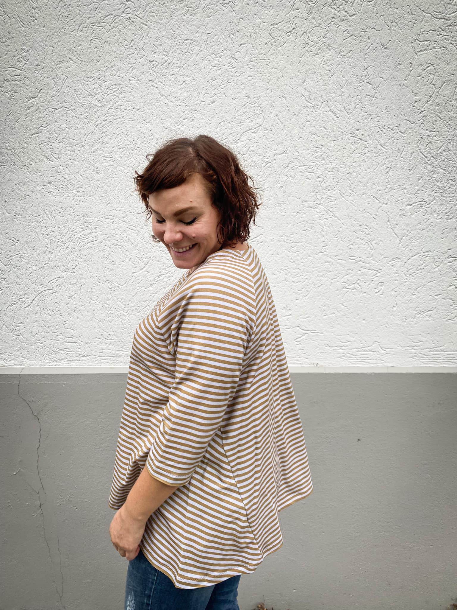 Schnittmuster Raglan Pullover Tunika FELICIA (34-48) : - Sewando