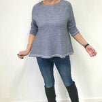 Schnittmuster Raglan Pullover Tunika FELICIA (34-48) : - Sewando