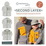 Schnittmuster Bundle Damen & Kinder Fleecejacke "Seccond Layer"