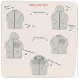 Schnittmuster Damen Fleecejacke "Second Layer" Gr. 32 -52