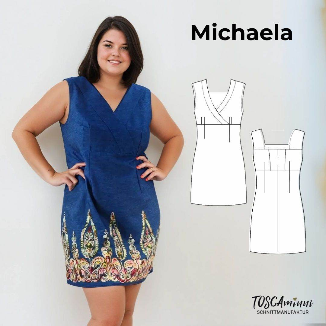 Schnittmuster Damen Kleid Michaela Gr. 34-54 - Sewando