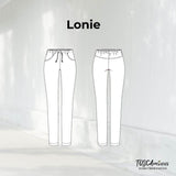 Schnittmuster Hose Loni Gr. 34-54 Jogginghose - Sewando
