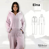 Schnittmuster Jumpsuit Elna Gr. 34-54 - Sewando